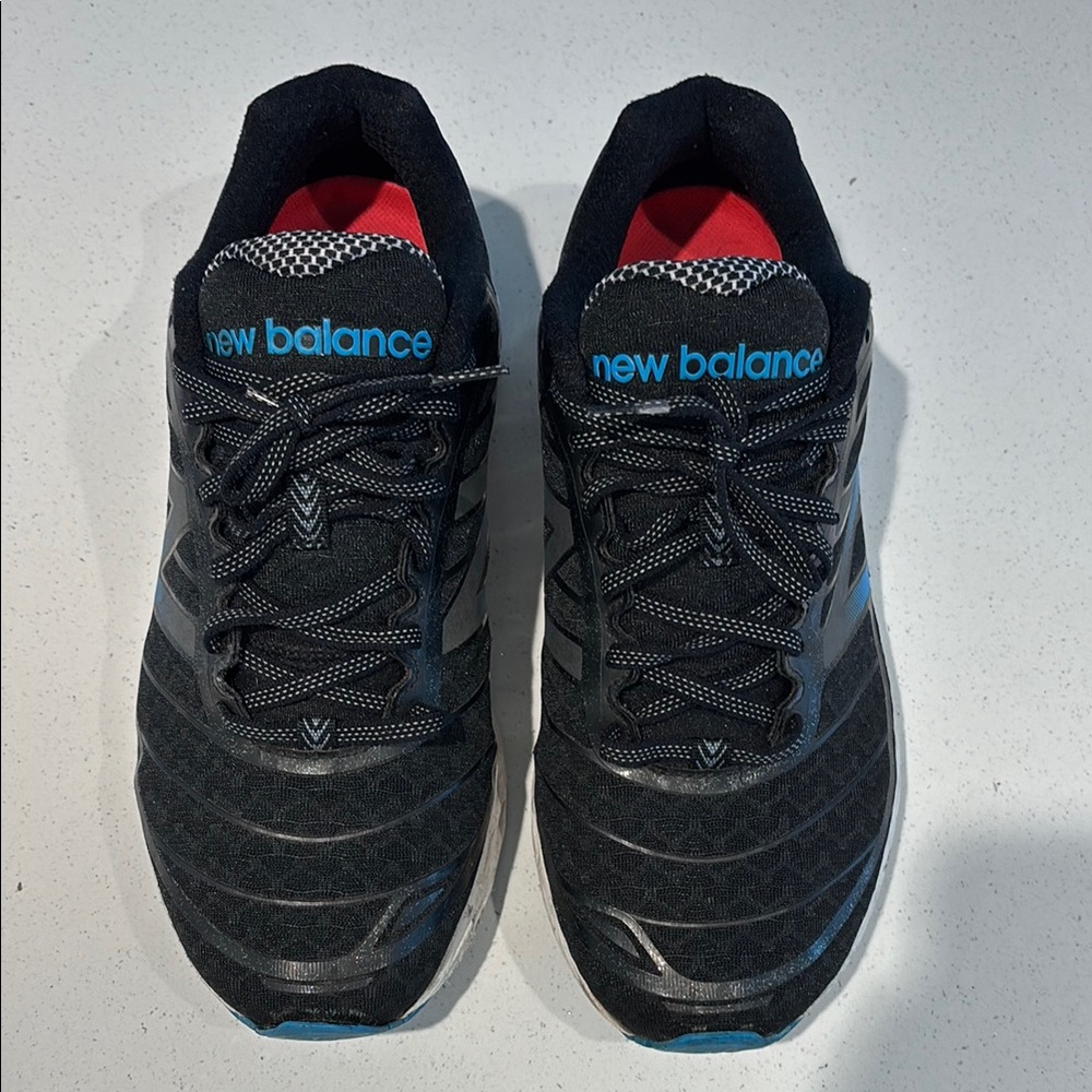 Mens New Balance Black Sneakers , gently worn, size 9.5 2E